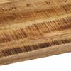 vidaXL Tafelblad met natuurlijke rand 100x80x3,8 cm massief mangohout