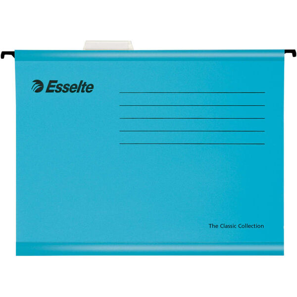 Esselte 25 st Hangmappen versterkt blauw