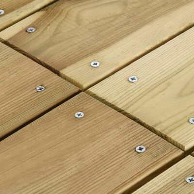 vidaXL 6-delige Tuinset geïmpregneerd grenenhout