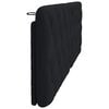 vidaXL Hoofdbordkussen 160 cm stof zwart