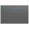 vidaXL Buitenkleed ARAKIL 190x290 cm PP wit en zwart