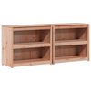 vidaXL Buitenkeukenkast MEPPEL 2 pcs Natuurlijk Douglas