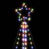 vidaXL LED-kerstboom 615 LEDs kleurrijk 404,5 cm