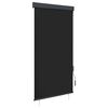 vidaXL Rolgordijn voor buiten 80x250 cm antraciet