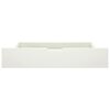 vidaXL Bedframe met 2 lades massief grenenhout wit 90x200 cm
