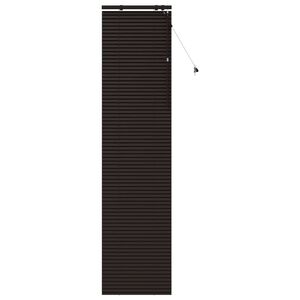 vidaXL Venetiaanse jaloezie Donkerbruin 65 x 250 cm 35 mm