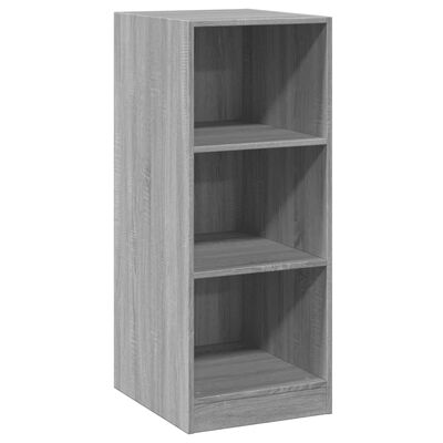 vidaXL Kledingkast 48x41x102 cm bewerkt hout grijs sonoma eikenkleurig