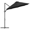vidaXL Tuin Cantilever Parasol Zwart 372 x 198 x 243 cm