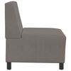 vidaXL | Modulaire Sofa Eenheid Armless | Lichtgrijs 55 x 74 x 82 cm
