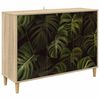vidaXL Dressoir ELBURG Sonoma 102 x 33 x 75 cm Bewerkt hout