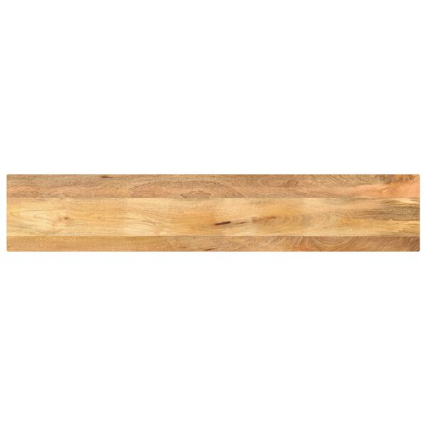 vidaXL Tafelblad rechthoekig 180x20x3,8 cm massief mangohout