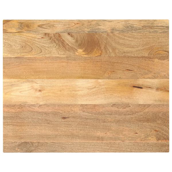 vidaXL Tafelblad rechthoekig 100x80x3,8 cm massief mangohout