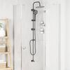 vidaXL Douche systeem Zwart 45 x 20 x 96 cm