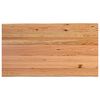 vidaXL Tafelblad met levende rand 180x100x4 cm massief eikenhout rechthoekig