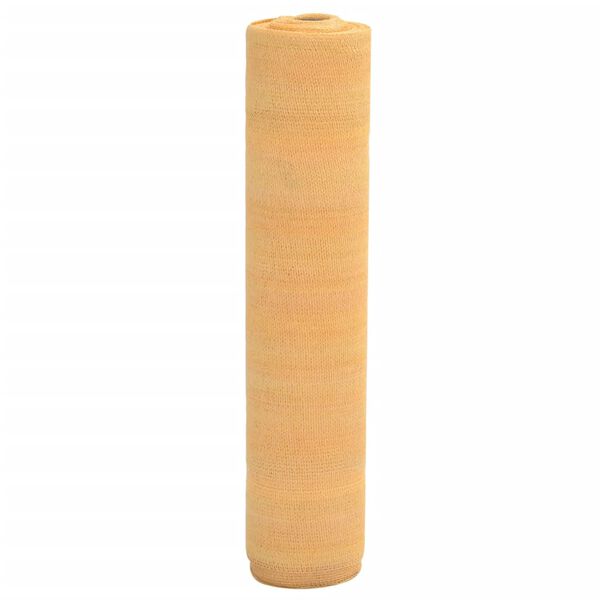 vidaXL Privacynet 75 g/m&sup2; 1,8x25 m HDPE zandkleurig