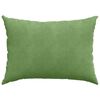 vidaXL Sofa Kussens 2 stuks Lichtgroen 70 x 50 cm Cordstof