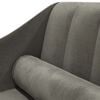 vidaXL Chaise longue met bolster fluweel donkergrijs