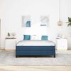 vidaXL Boxspringbed met matras Blauw 160 x 200 cm Stof