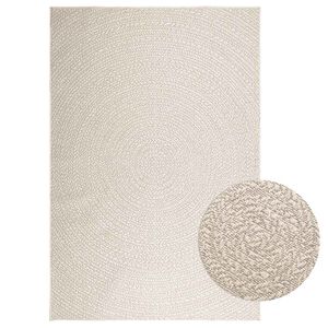 vidaXL Vloerkleed ZIZUR room binnen en buiten 160x230 cm jute look