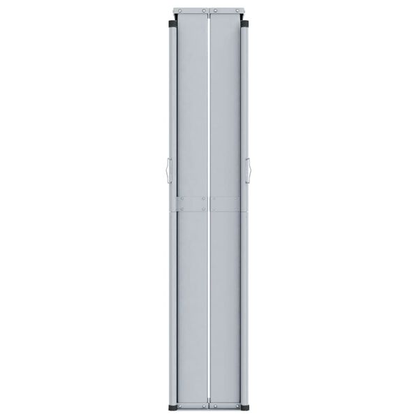 vidaXL Windscherm uittrekbaar 100x1000 cm bruin