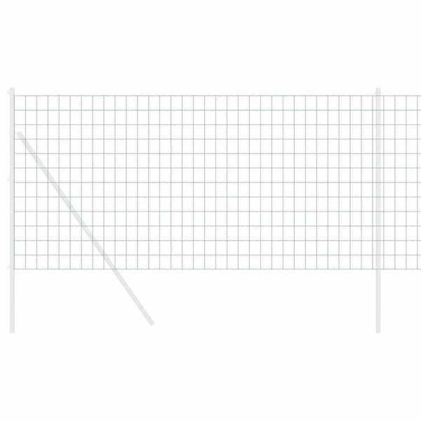 vidaXL Euro Hek Groen 1 x 10 m PVC-gecoat ijzer