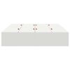 vidaXL Opbergbedframe met opslag Wit 160 x 200 cm Bewerkt hout