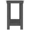 vidaXL Werkbank 80x50x80 cm massief grenenhout grijs