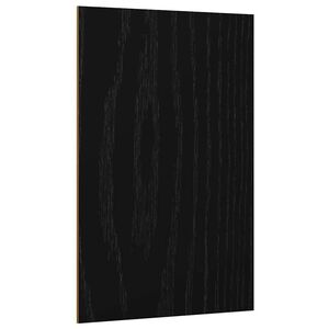 vidaXL Decorpanelen 12 pcs Zwart Eiken 40 x 60 x 0.27 cm Bewerkt hout