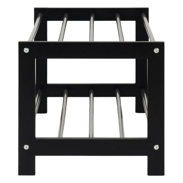 House Nordic schoenenrek Kaia metaal zwart
