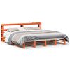 vidaXL Bedframe zonder matras massief grenenhout wasbruin 180x200 cm