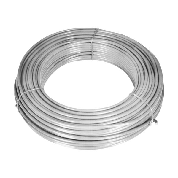 vidaXL Gaashek met palen 25x1,25 m gegalvaniseerd staal