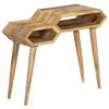 vidaXL Wandtafel 90x35x76 cm massief mangohout