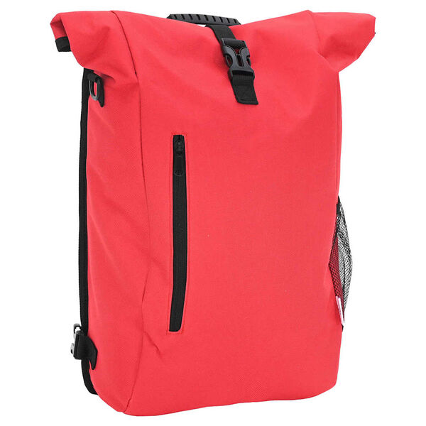 vidaXL Fietstas Rood 31 x 13 x 58 cm Polyester