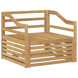 vidaXL Tuinbank Wit