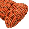 vidaXL Boottouw 5 mm 250 m polypropyleen oranje