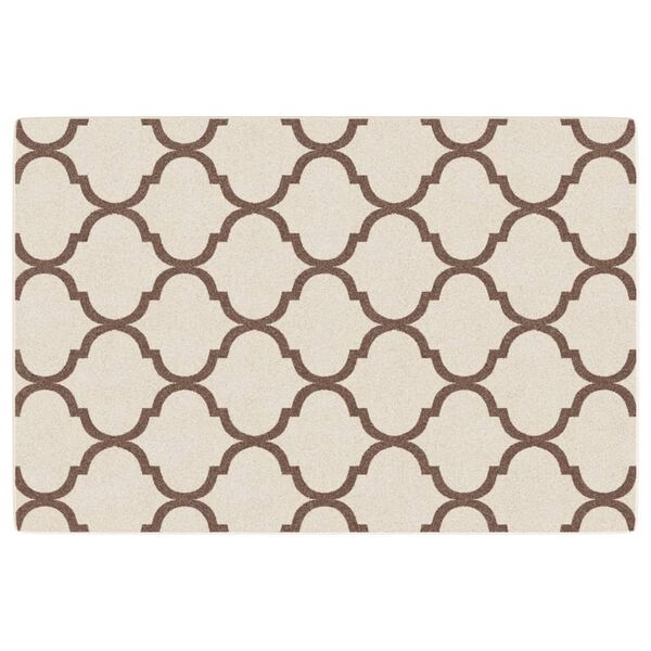 VidaXL Vloerkleed voor binnen buiten laagpolig 120x180 cm meerkleurig