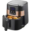 Bestron Heteluchtfriteuse digitaal AAF7003DCO zwart en koperkleurig