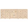 vidaXL Dressoir 230x35x80 cm massief grenenhout