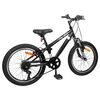 vidaXL Mountainbike 24 Inch 6-Snelheid voor 8-12 jaar oud Zwart