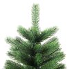 vidaXL Kerstboom met 150 LED met standaard Groen 65 cm PE