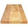 vidaXL Tafelblad rechthoekig 140x40x2,5 cm massief mangohout