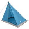 vidaXL Backpacking Tent Blauw 2-persoons 185T Polyester met PU Coating