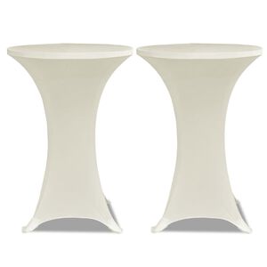 Statafelhoes Stretch &Oslash;60cm Cr&egrave;me (2 stuks)