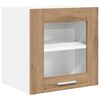 vidaXL Hangkast Artisanaal eiken 40 x 31 x 40 cm Bewerkt hout