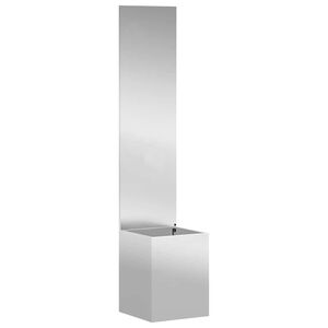 vidaXL Tuin Privacy Screen Zilver 32 x 150 cm Gegalvaniseerd staal