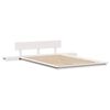 vidaXL Bedframe Wit 120 x 190 cm Hout