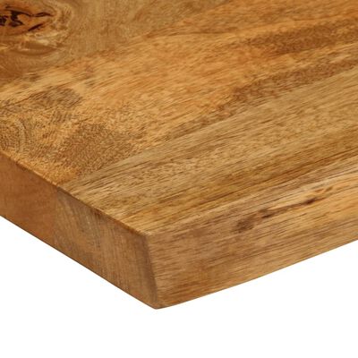 vidaXL Tafelblad met natuurlijke rand 60x60x2,5 cm massief mangohout