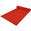vidaXL Tapijt Rood 1 x 10 m Polyester