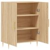 vidaXL Dressoir 69,5x34x90 cm bewerkt hout sonoma eikenkleurig