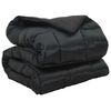 vidaXL Winter Dekbed 155 x 220 cm 450 gsm Zwart